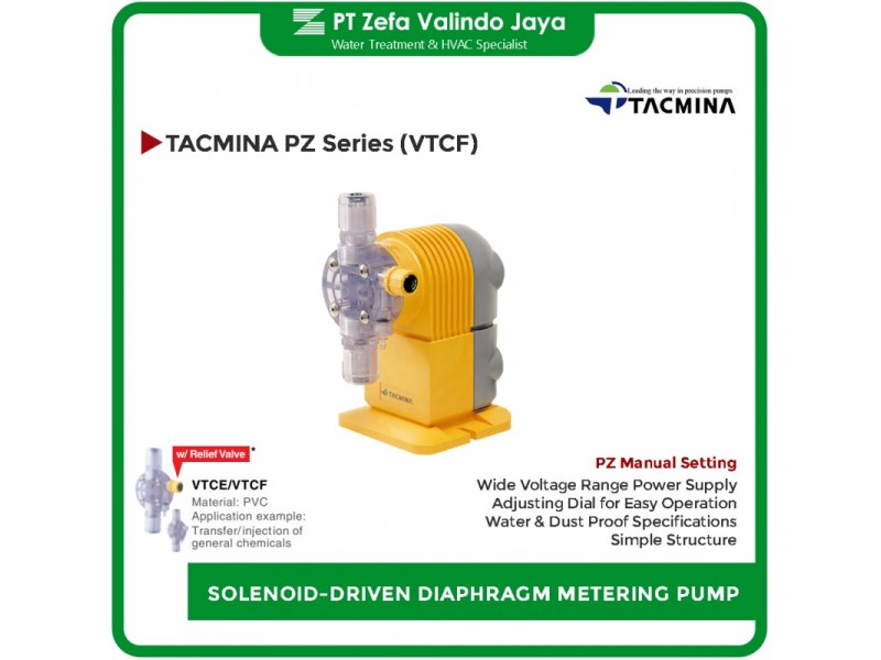 BƠM ĐỊNH LƯỢNG DẪN ĐỘNG BẰNG VAN ĐIỆN TỪ TACMINA