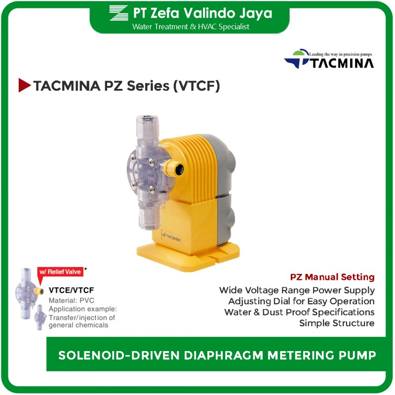 BƠM ĐỊNH LƯỢNG DẪN ĐỘNG BẰNG VAN ĐIỆN TỪ TACMINA BƠM ĐỊNH LƯỢNG DẪN ĐỘNG BẰNG VAN ĐIỆN TỪ TACMINA